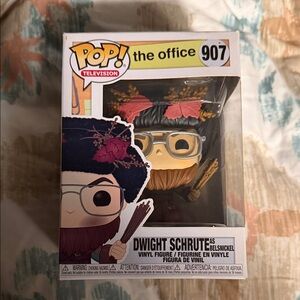 Funko Pop! Dwight Schrute as Belsnickel Figure - The office